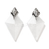 Natural Quartz Crystal Pendants G-K338-10AS-06-1