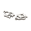 Non-Tarnish Valentine's Day 316 Surgical Stainless Steel Charms LS-STAS-H190-15P-03-2