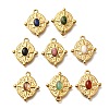 Natural Mixed Stone Pendants STAS-K295-06G-1