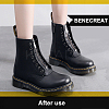 PU Leather Lace-in Boot Zipper Inserts DIY-WH0043-51AB-01-5