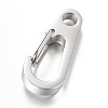 Tarnish Resistant 304 Stainless Steel Keychain Clasp Findings LS-STAS-R065-74-1