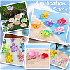 20Pcs 10 Colors Luminous Resin Pendants FIND-SC0013-48-5