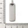 Tarnish Resistant Rectangle 304 Stainless Steel Mirror Polished Finish Stamping Blank Tag Pendants LS-STAS-H317-09P-3
