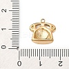 304 Stainless Steel Enamel Pendants X-STAS-B112-01G-05-3