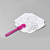 Paper Hand Held Fan DIY-WH20001-27C-03-2