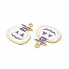 Rack Plating Alloy Enamel Pendants FIND-G054-17LG-01-2