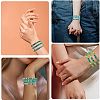 Handmade Polymer Clay Heishi Surfer Stretch Bracelets Set BJEW-SW00099-04-5