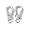 Brass Keychain Clasps KK-F893-15P-1