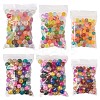 Transparent Frosted Glass Beads and Transparent Crackle Glass Beads CCG-CD0001-01-10