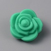 Rose Food Grade Eco-Friendly Silicone Beads LS-SIL-WH0014-20Q-1