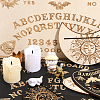 2 Sets 2 Styles Carved Wooden Divination Board Kit AJEW-CA0003-75-4