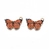 Printed Alloy Pendants PALLOY-N168-004G-1