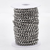 201 Stainless Steel Cuban Link Chains STAS-R100-23-2