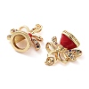 Christmas Theme Rack Plating Brass Pendants KK-M280-11D-G-2