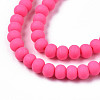 Handmade Polymer Clay Beads Strands CLAY-N008-053-09-3