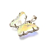 Brass Micro Pave Cubic Zirconia Pendants ZIRC-P079-B02-15-P-2