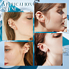 44Pcs Brass Cuff Earrings Set EJEW-PH0001-09-4