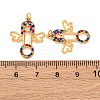 304 Stainless Steel Rhinestone Pendants STAS-U061-17G-3
