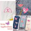 12Pcs 12 Styles Awareness Ribbon Enamel Pins JEWB-CJ0001-51-7
