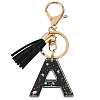 1Pc Resin Letter Keychains KEYC-TADJ0001-09A-1