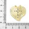 Brass Micro Pave Cubic Zirconia Pendants KK-S510-35G-01-3