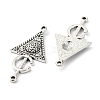 Tibetan Style Alloy Pendant TIBE-H142-20AS-02-2
