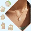 25Pcs 5 Style Zinc Alloy Enamel Pendants ENAM-SZ0004-33-5