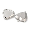Rack Plating Brass Locket Pendants KK-G489-03P-2