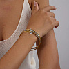 Minimalist 304 Stainless Steel Multi-layered Bangles WQ1002-2