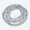 Electroplate Glass Beads Strands EGLA-A034-J4mm-I05-2