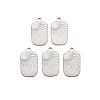 Non-Tarnish 201 Stainless Steel Pendants STAS-S119-147P-1