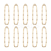 10Pcs Alloy Open Back Bezel Big Pendants PALLOY-TAG0001-01-1