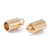 201 Stainless Steel Cord Ends X-STAS-H410-20G-I-1