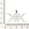 Non-Tarnish 304 Stainless Steel Pendants STAS-P330-01P-3