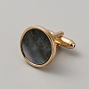 Natural Abalone Shell Cufflinks for Men FIND-WH0110-736G-02-1