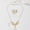 Luxury Angel Wing Jewelry Set for Party Dress and Banquet. OB3154-1