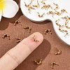SHEGRACE Brass Bead Tips XGR0055G-61G-4