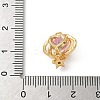 Brass Micro Pave Cubic Zirconia Pendants KK-D504-19A-G-3