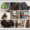 15 Yards Imitation Leather Braided Lace Ribbon WL-WH0003-02D-6