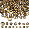300Pcs 15 Styles Tibetan Style Alloy Beads Set FIND-SP0002-16D-1