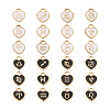 Alloy Enamel Charms ENAM-TA0001-20-9