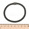 304 Stainless Steel Mesh Chain Bracelets for Women Men BJEW-Z087-19B-5