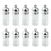 20Pcs 2 Styles Glass Bottle Pendants GLAA-YW0004-38-1