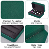 3-Slot Rectangle PU Leather Finger Ring Display Boxes CON-WH0099-10B-4