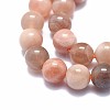 Natural Sunstone Beads Strands G-I249-B03-02-3