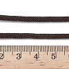3MM Nylon Milan Cord Necklace Making NJEW-H084-01G-40-3