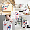 Acrylic Tie Dye Stencils Reusable Art Painting Template DIY-WH0429-003-6