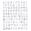 Tarnish Resistant 304 Stainless Steel Pendants STAS-N092-M-1