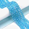 Electroplate Glass Beads Strands LS-EGLA-A034-T4mm-L03-4