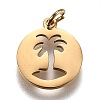 316L Surgical Stainless Steel Pendants LS-STAS-P258-01G-2